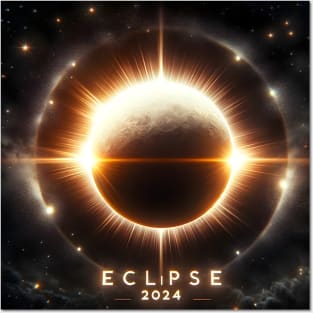 Eclipse 2024 Posters and Art